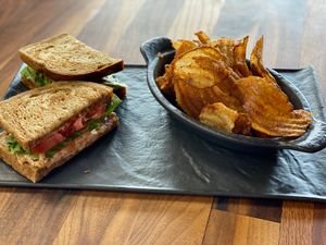 Cranberry Rotisserie Chicken Salad Sandwich