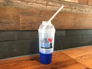 Win a Dam Chicken Cup with 30 days of unlimited refills!